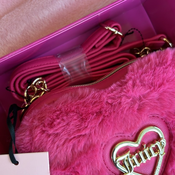 💗 Juicy Couture Free Love Heart Crossbody & Card Case - Picture 8 of 11